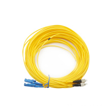 Single Mode E2000 to FC Duplex Fiber Optic Patch Cord